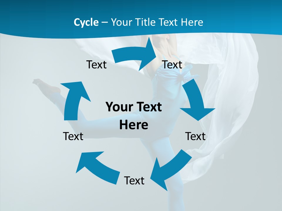 Young Motion Aerobics PowerPoint Template