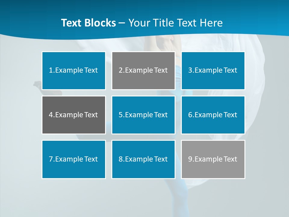 Young Motion Aerobics PowerPoint Template