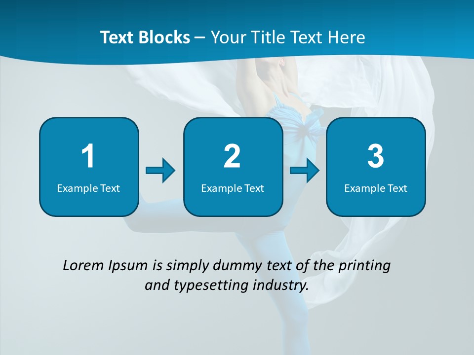 Young Motion Aerobics PowerPoint Template