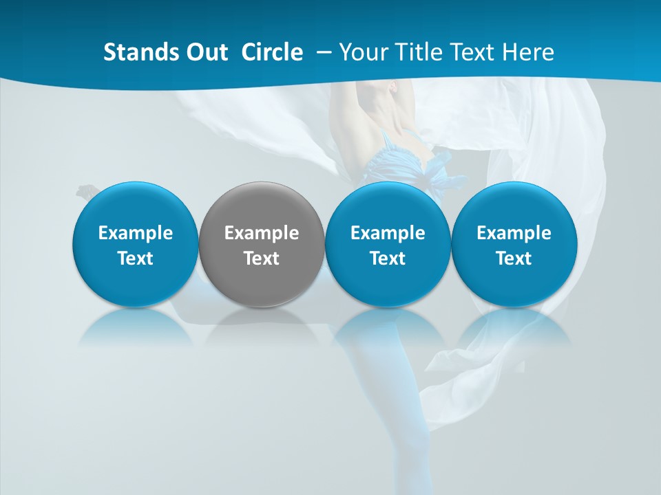 Young Motion Aerobics PowerPoint Template