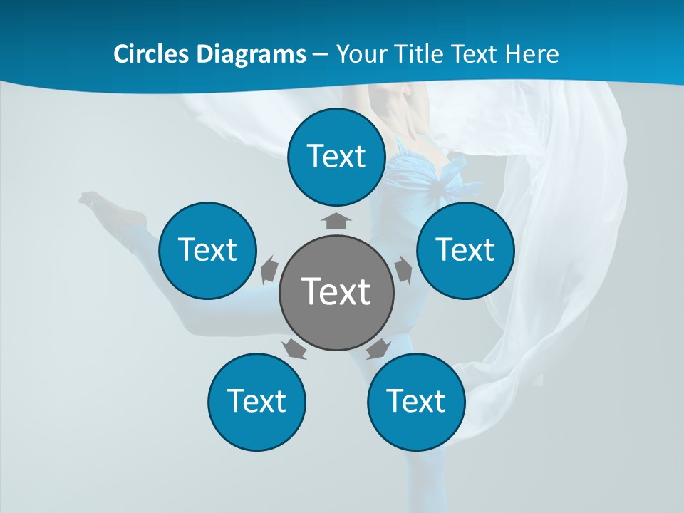 Young Motion Aerobics PowerPoint Template