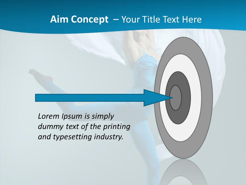 Young Motion Aerobics PowerPoint Template