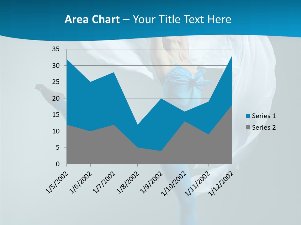 Young Motion Aerobics PowerPoint Template