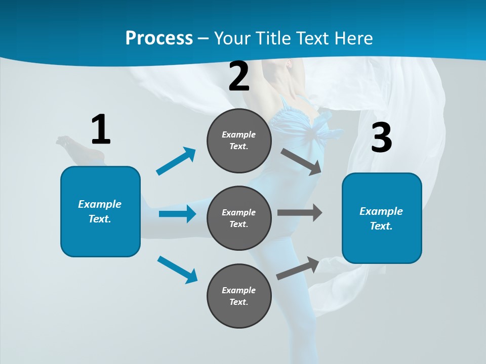 Young Motion Aerobics PowerPoint Template