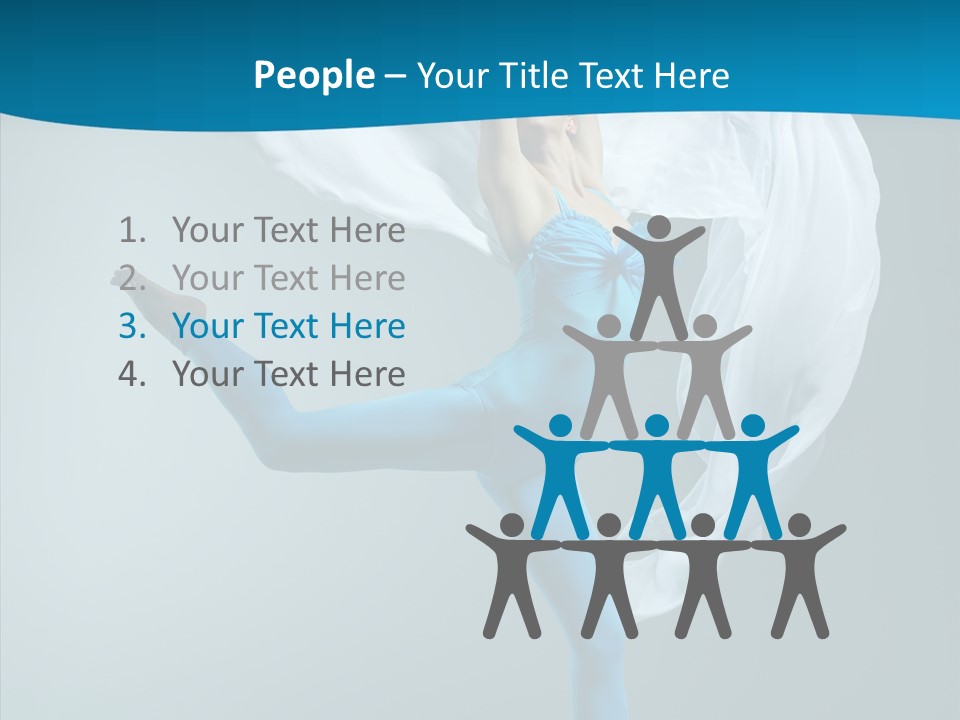 Young Motion Aerobics PowerPoint Template