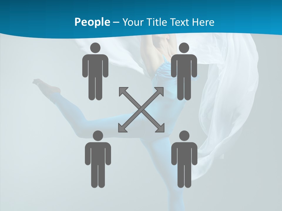 Young Motion Aerobics PowerPoint Template