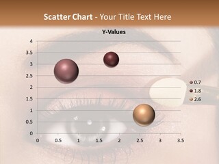 Salon Woman Eyeshadow PowerPoint Template