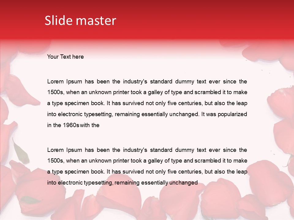 Chair Office Room PowerPoint Template