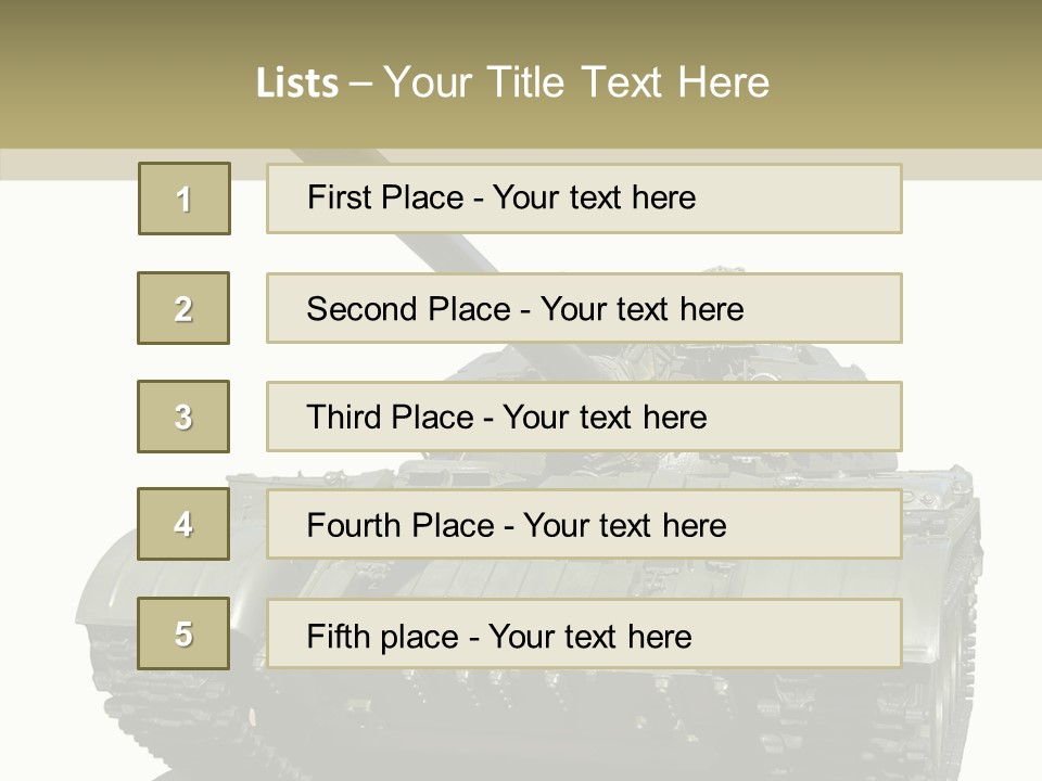Steel Belarus Weapons PowerPoint Template