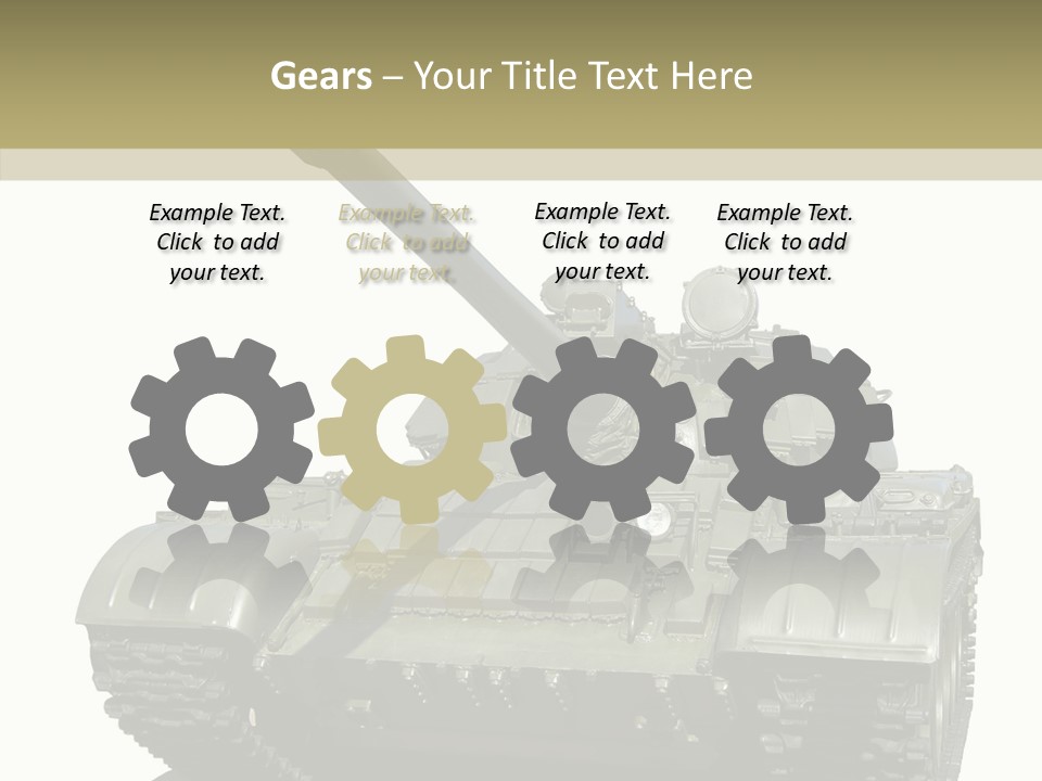 Steel Belarus Weapons PowerPoint Template