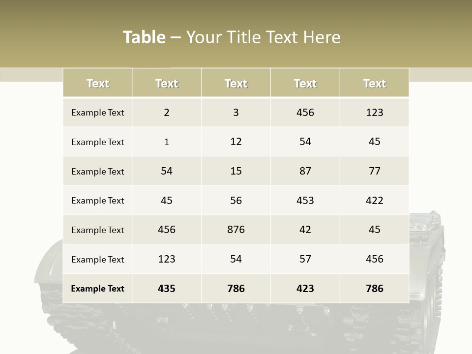 Steel Belarus Weapons PowerPoint Template