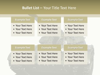 Steel Belarus Weapons PowerPoint Template