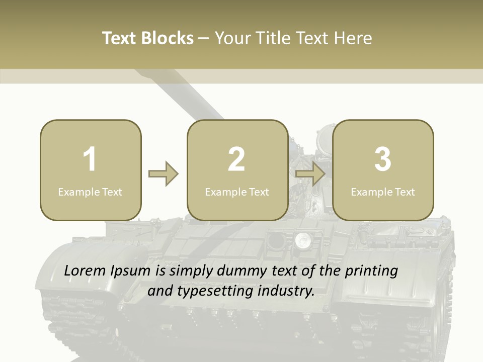 Steel Belarus Weapons PowerPoint Template
