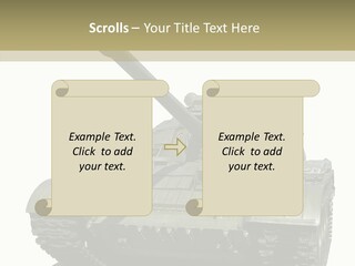 Steel Belarus Weapons PowerPoint Template