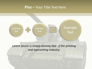 Steel Belarus Weapons PowerPoint Template