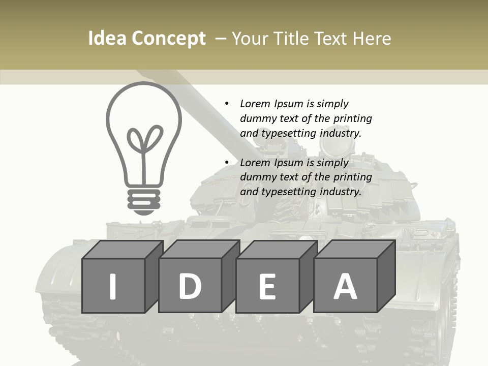 Steel Belarus Weapons PowerPoint Template