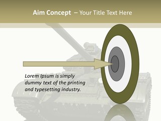 Steel Belarus Weapons PowerPoint Template