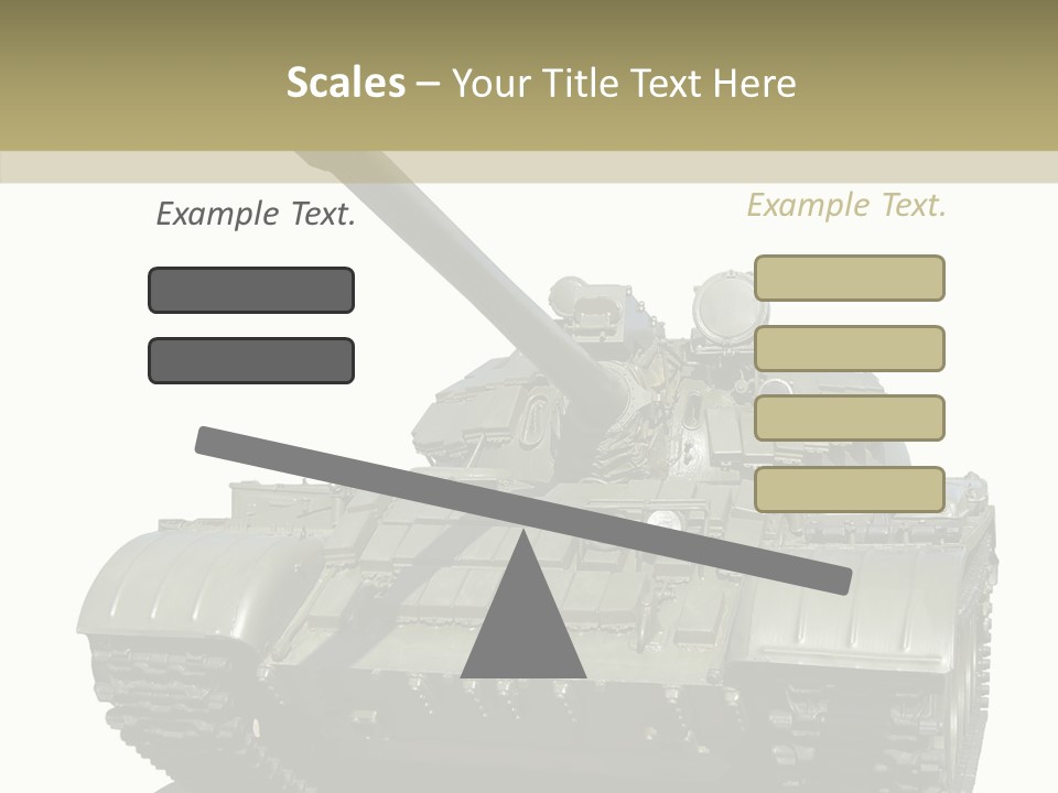 Steel Belarus Weapons PowerPoint Template