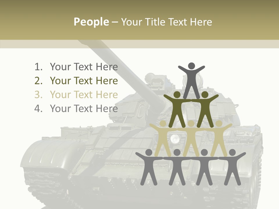 Steel Belarus Weapons PowerPoint Template