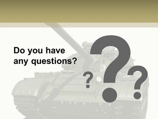 Steel Belarus Weapons PowerPoint Template