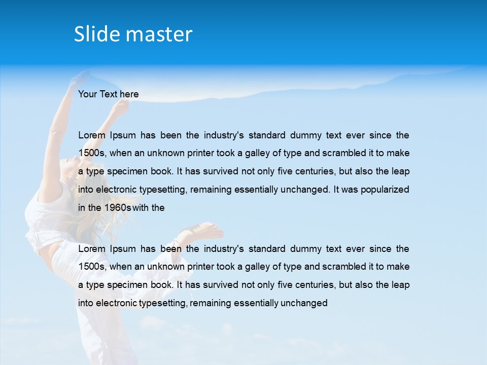 Travel Relaxation Spa PowerPoint Template