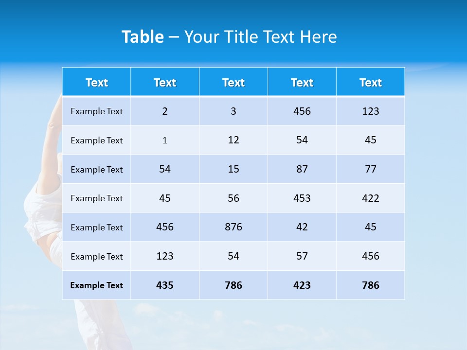 Travel Relaxation Spa PowerPoint Template