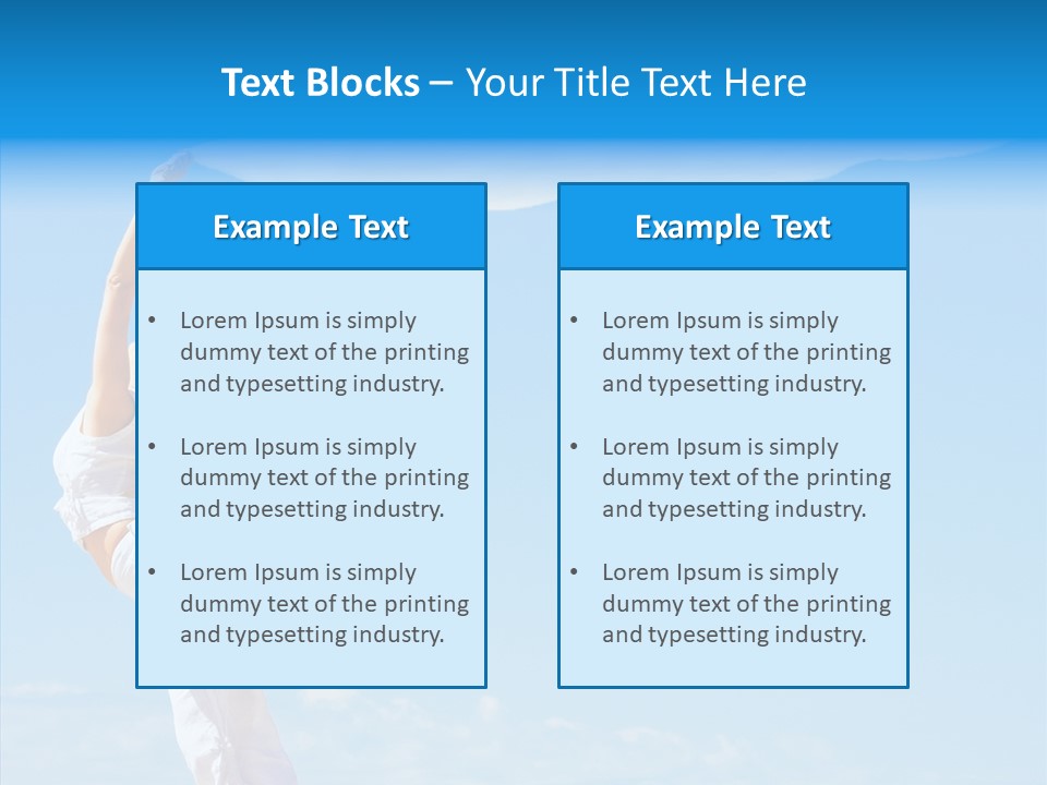 Travel Relaxation Spa PowerPoint Template