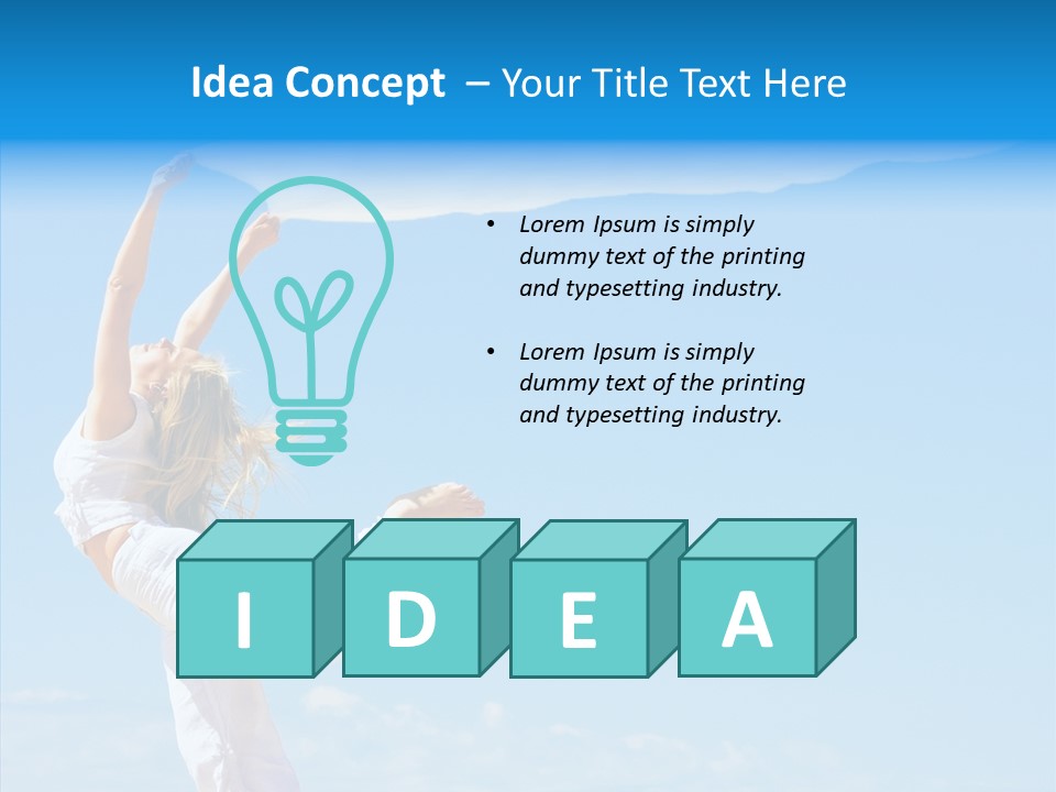 Travel Relaxation Spa PowerPoint Template