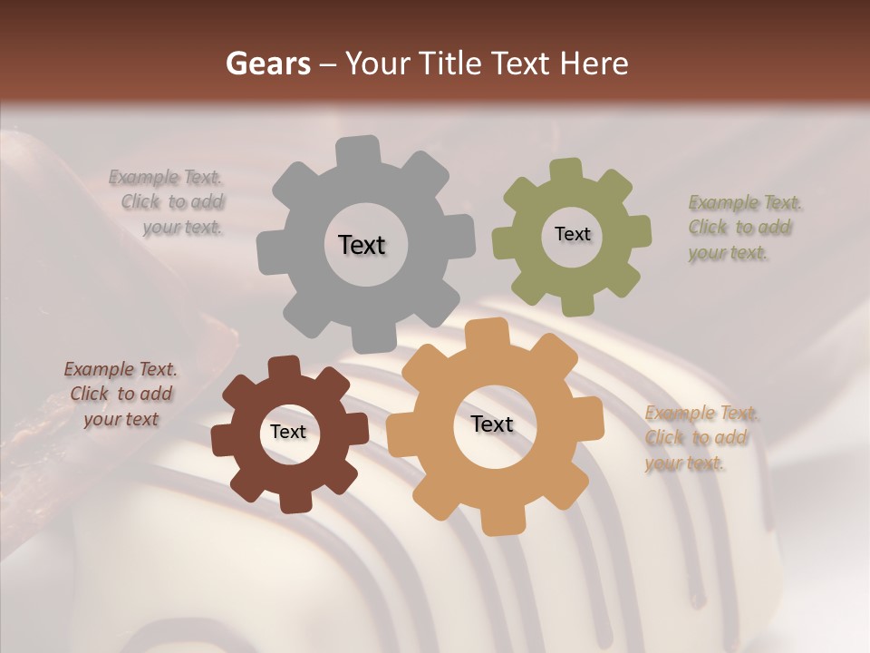 Decorative Texture Anniversary PowerPoint Template