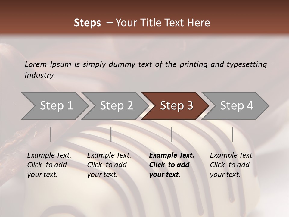 Decorative Texture Anniversary PowerPoint Template