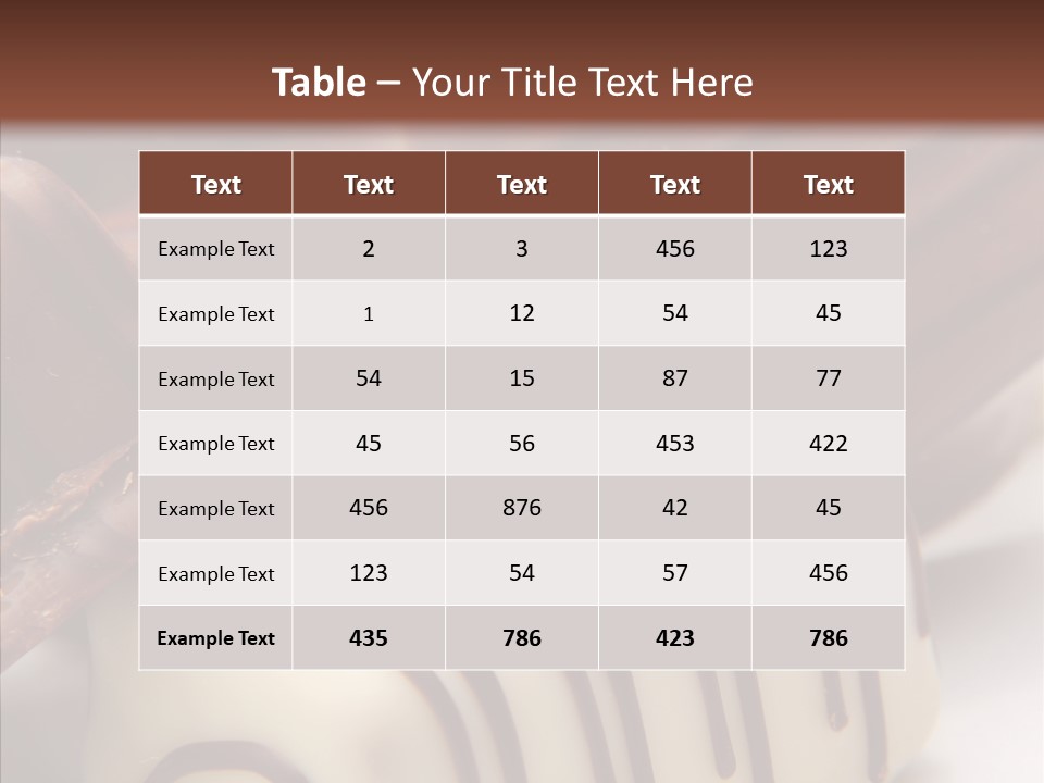 Decorative Texture Anniversary PowerPoint Template