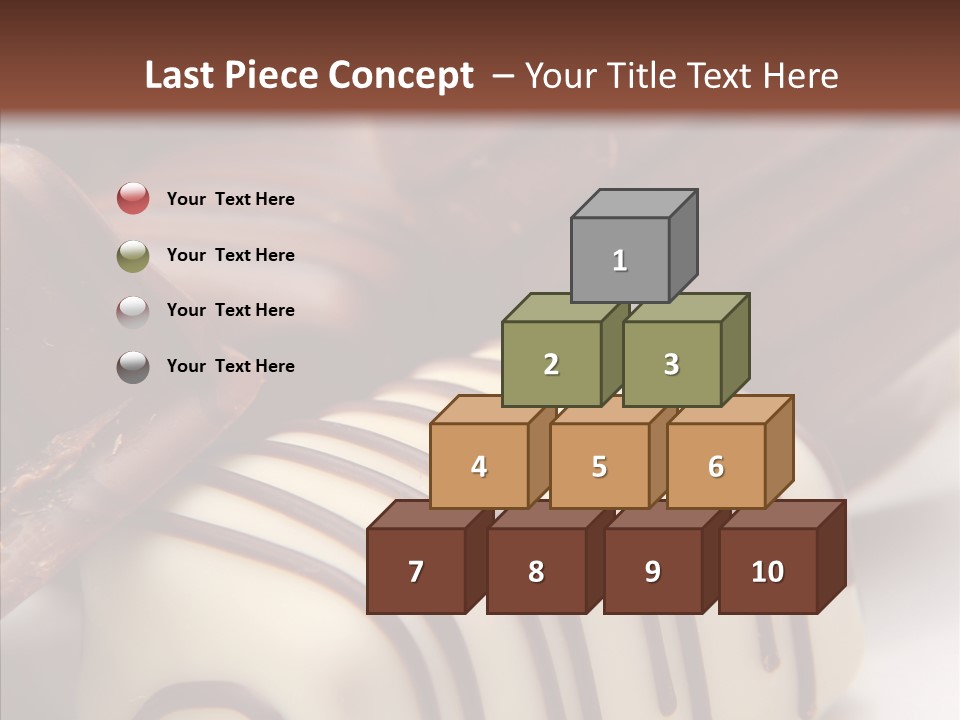 Decorative Texture Anniversary PowerPoint Template