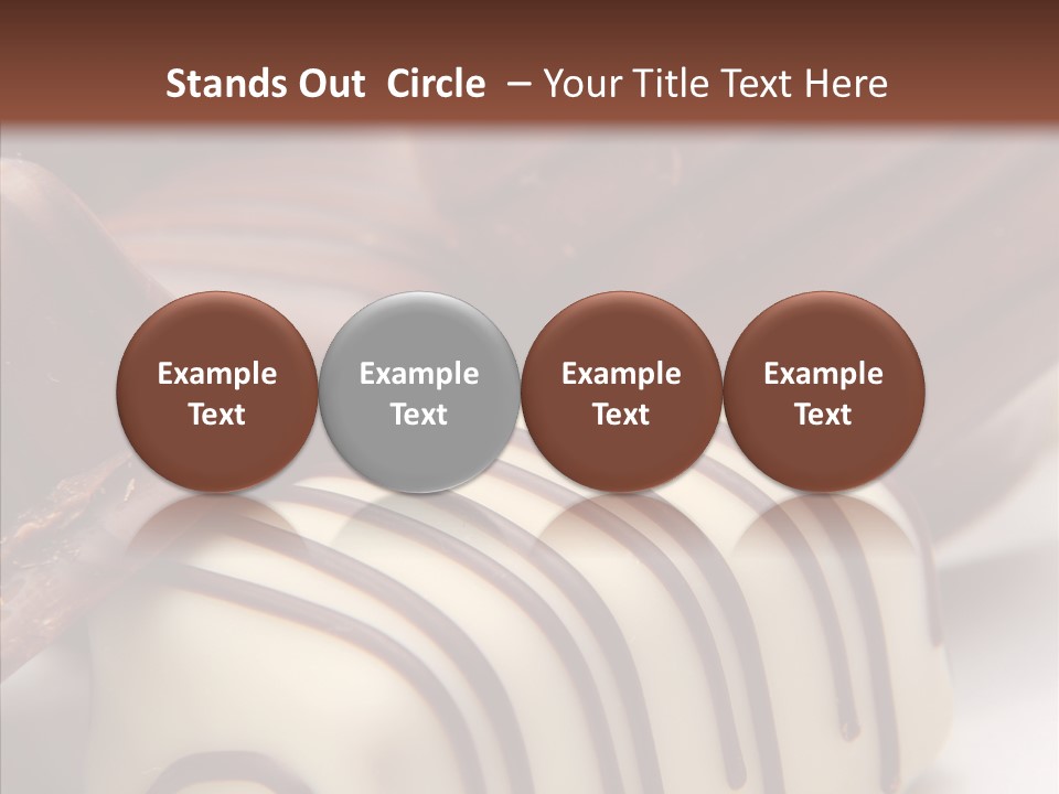 Decorative Texture Anniversary PowerPoint Template