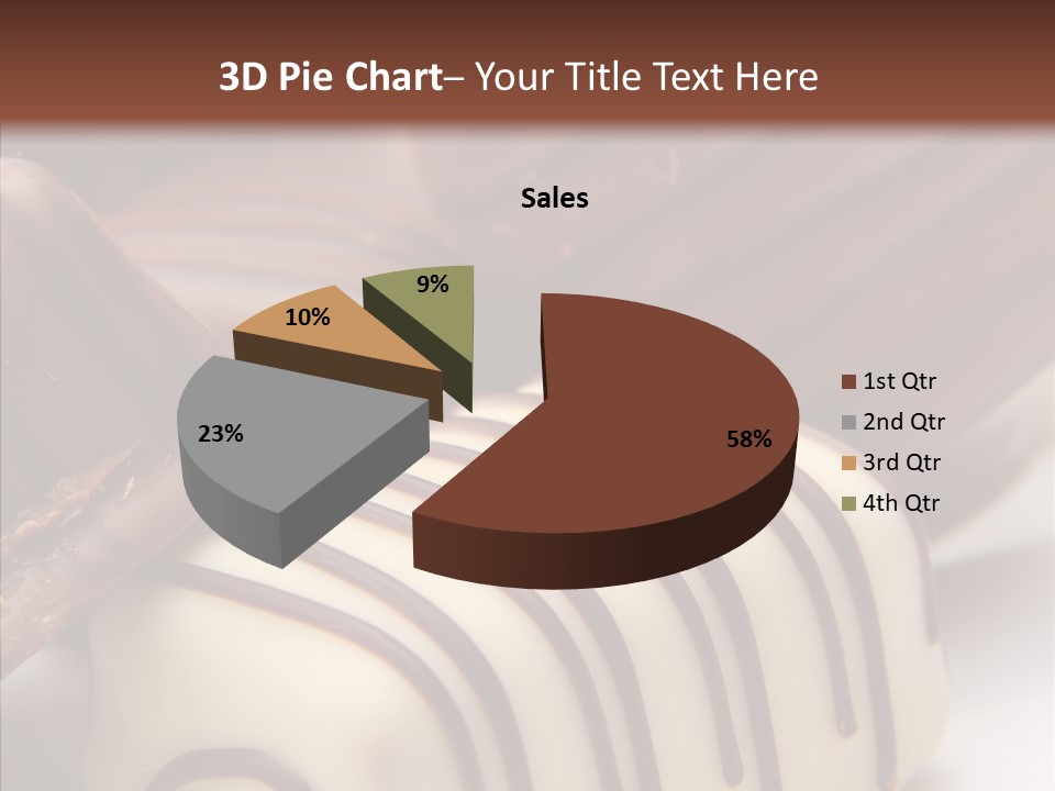 Decorative Texture Anniversary PowerPoint Template