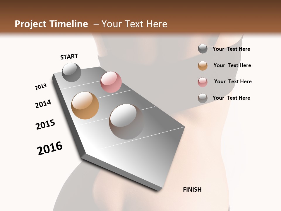 Writing Together Toon PowerPoint Template