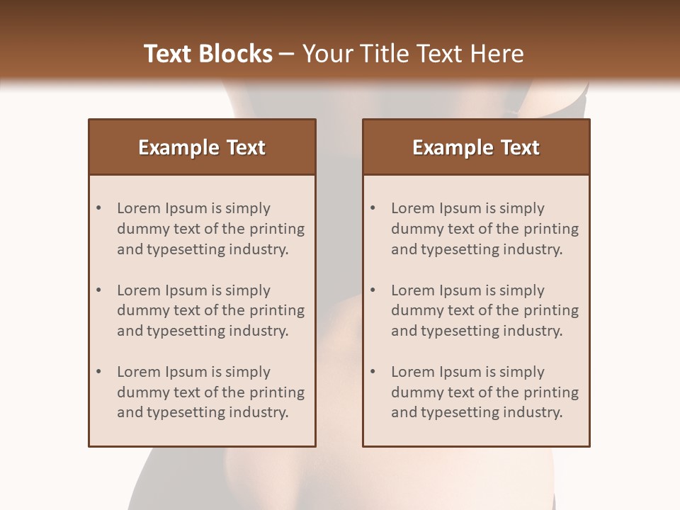 Writing Together Toon PowerPoint Template