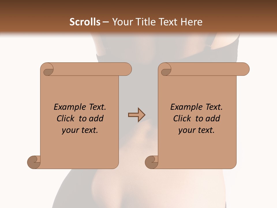 Writing Together Toon PowerPoint Template