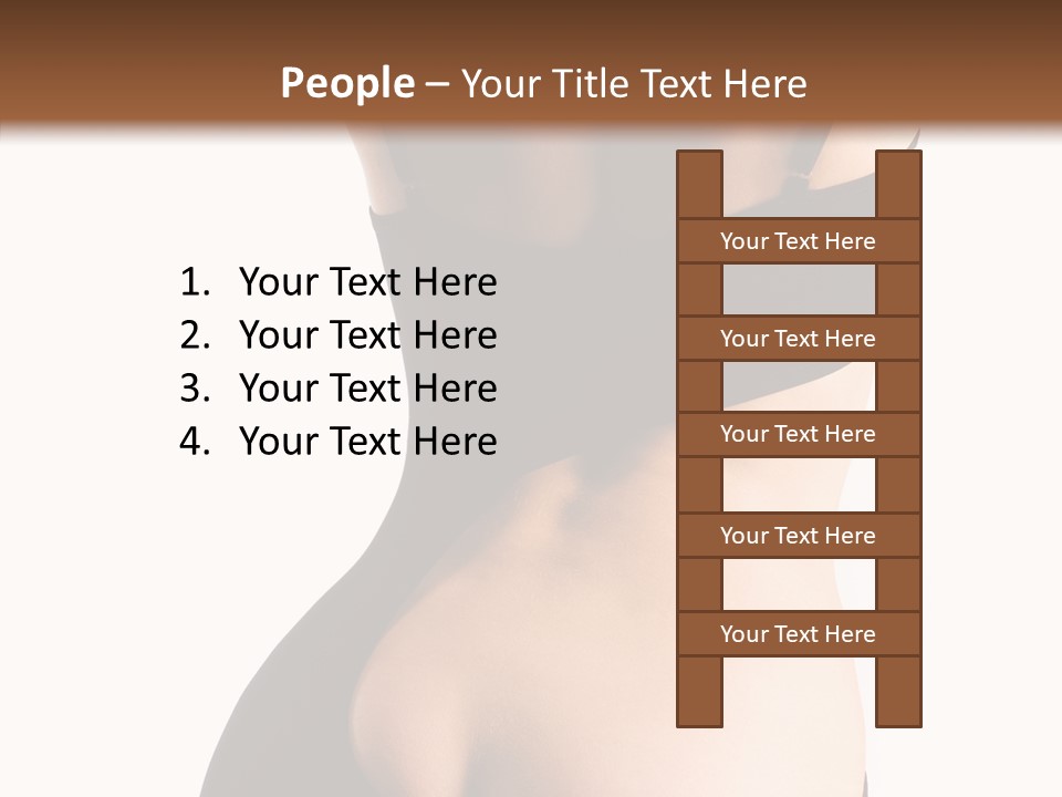 Writing Together Toon PowerPoint Template