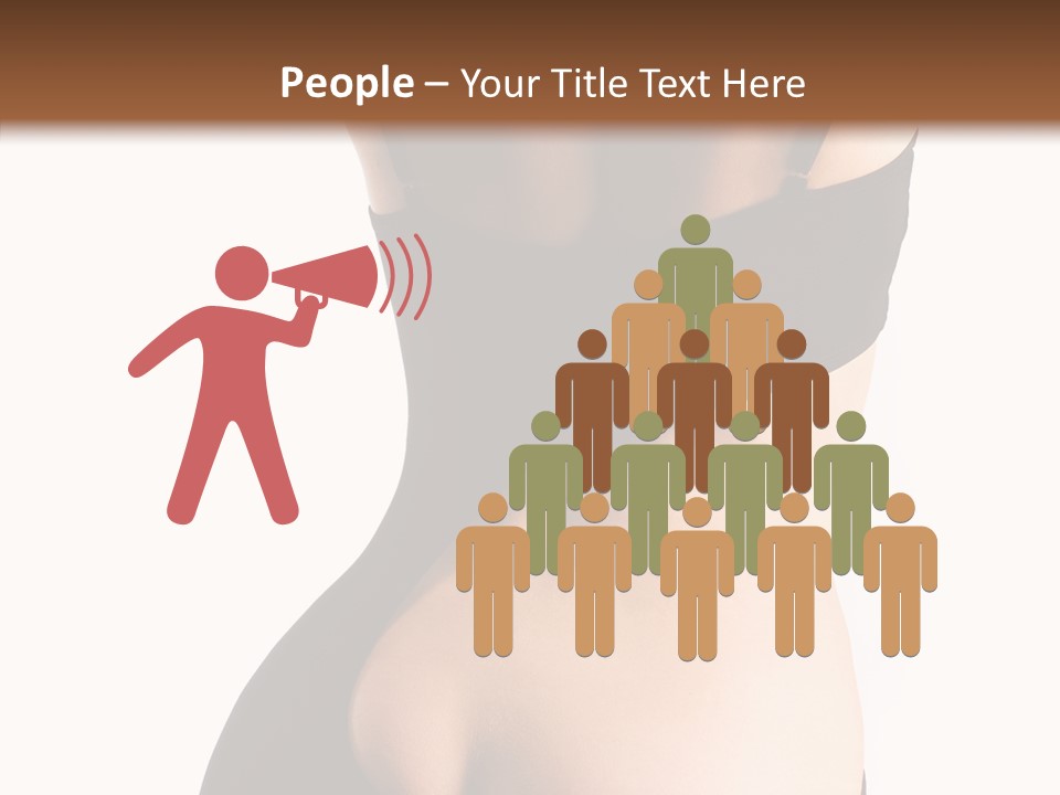 Writing Together Toon PowerPoint Template