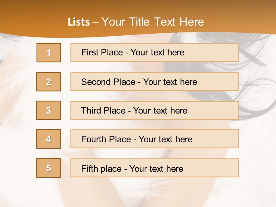 Winter Art Fashion PowerPoint Template