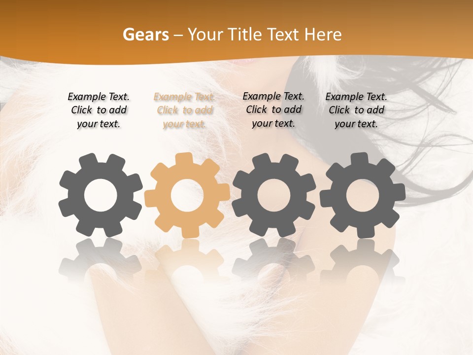 Winter Art Fashion PowerPoint Template