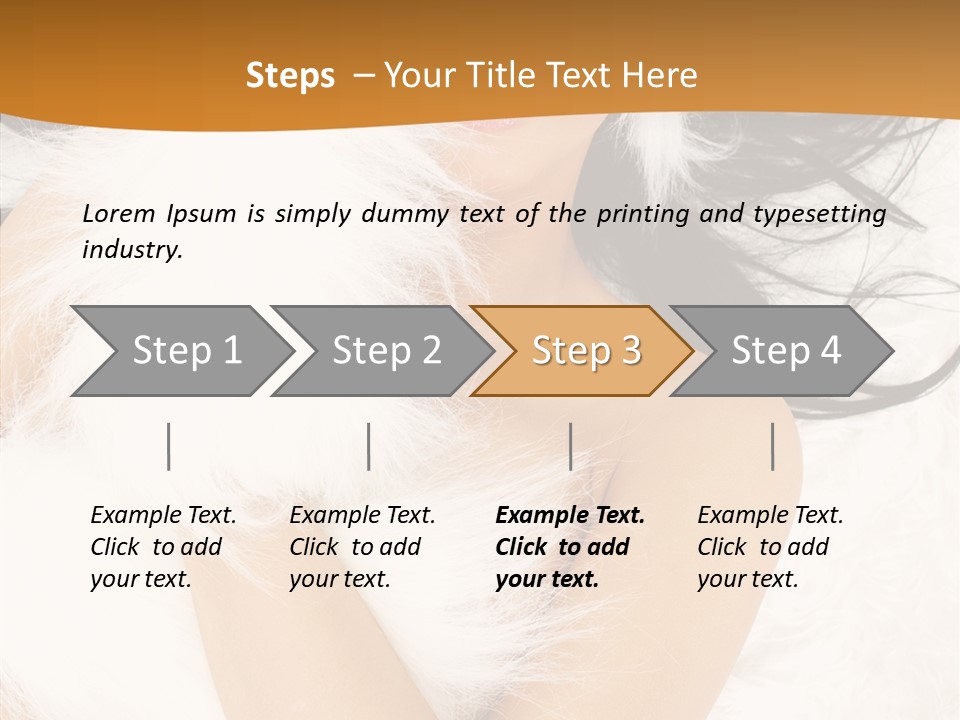 Winter Art Fashion PowerPoint Template