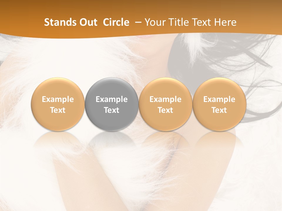 Winter Art Fashion PowerPoint Template