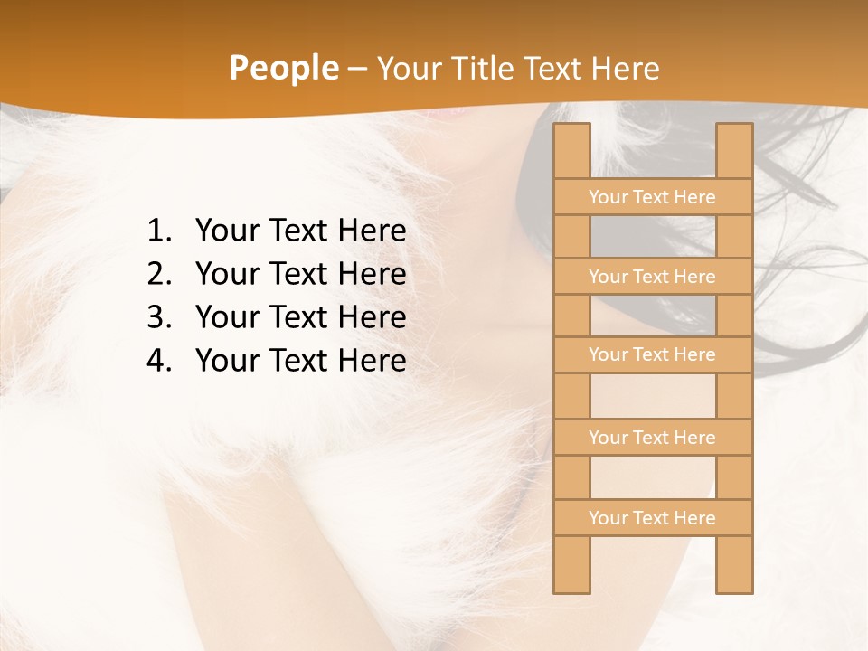 Winter Art Fashion PowerPoint Template