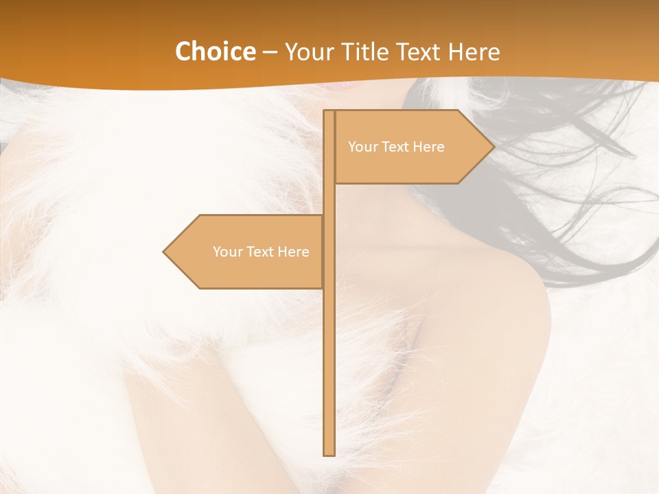 Winter Art Fashion PowerPoint Template