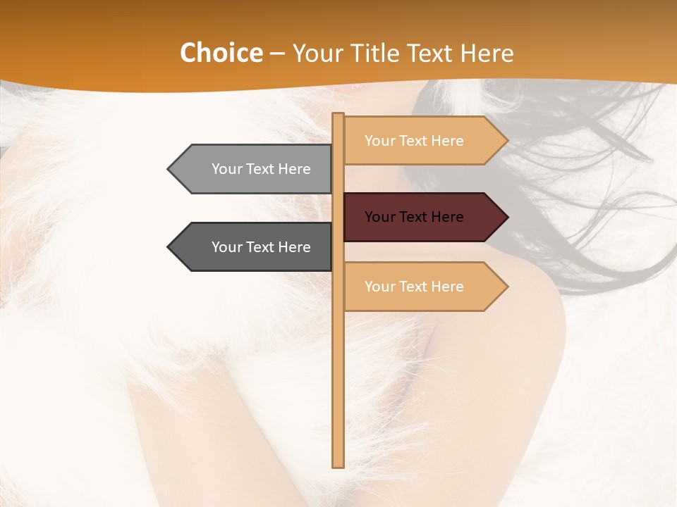 Winter Art Fashion PowerPoint Template