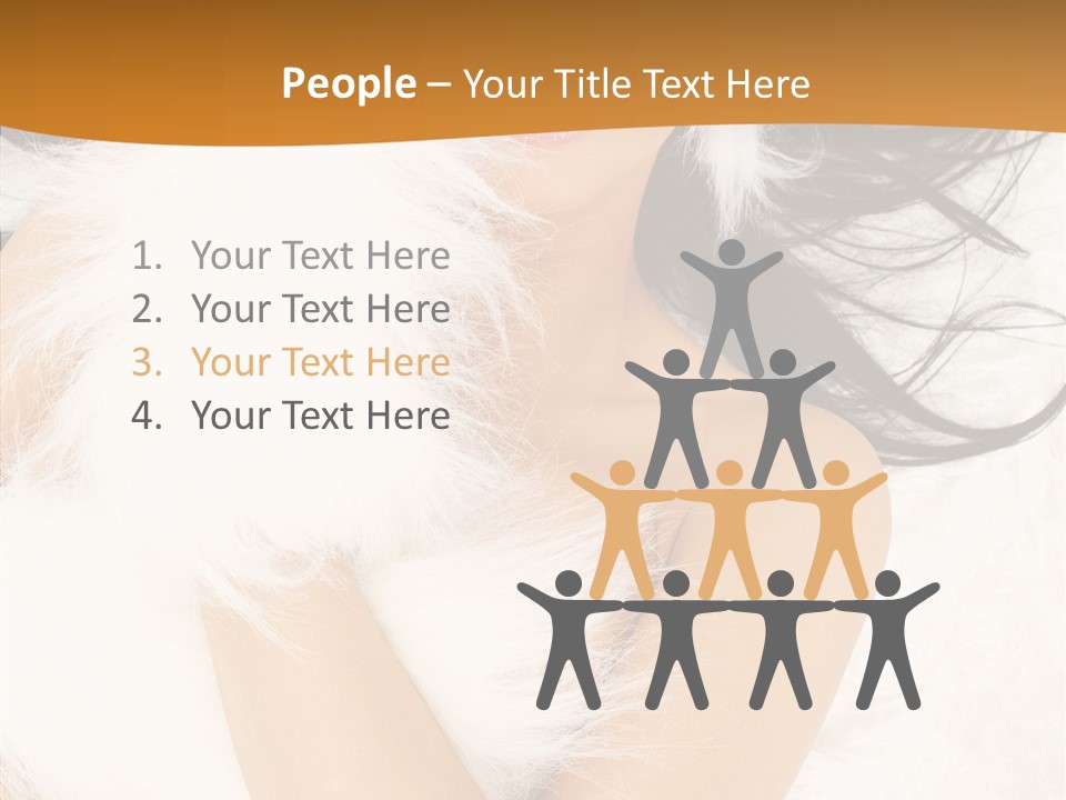 Winter Art Fashion PowerPoint Template