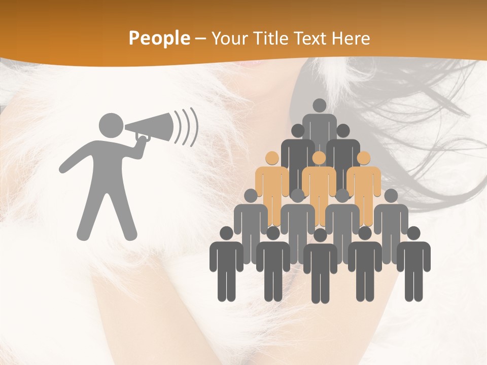 Winter Art Fashion PowerPoint Template