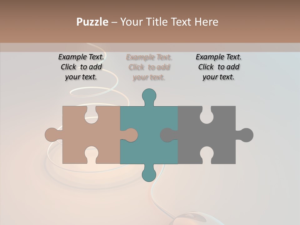 Graphic Laptop Blue PowerPoint Template