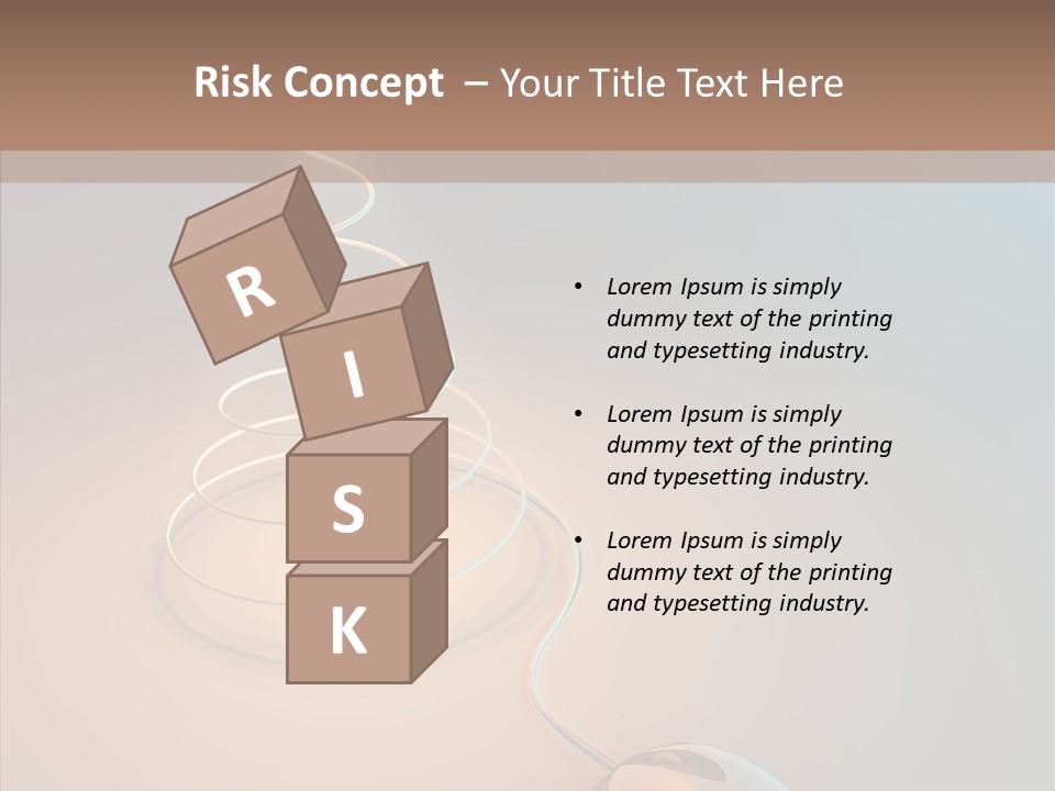 Graphic Laptop Blue PowerPoint Template